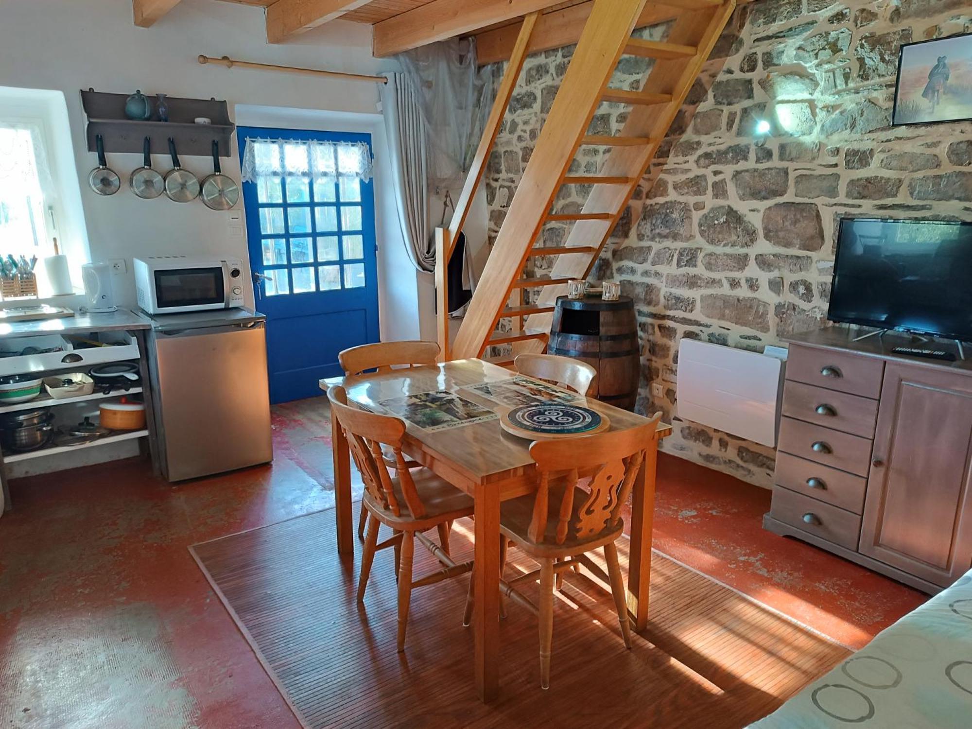 Petit gîte cocoon Ty Bihan Ar Feunteun Scrignac Buitenkant foto